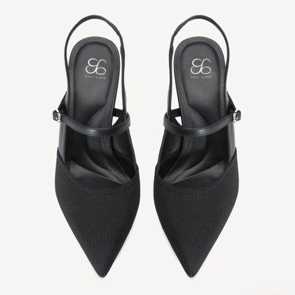 StrikeStep Elegant Stiletto Heeled Slingback MoonNight - Picture 2 of 6